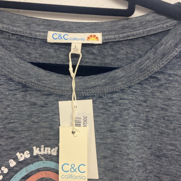 NWT T-shirts.C&C California surf. It’s a be kind kinda day. Great Layering tee! - Picture 4 of 4